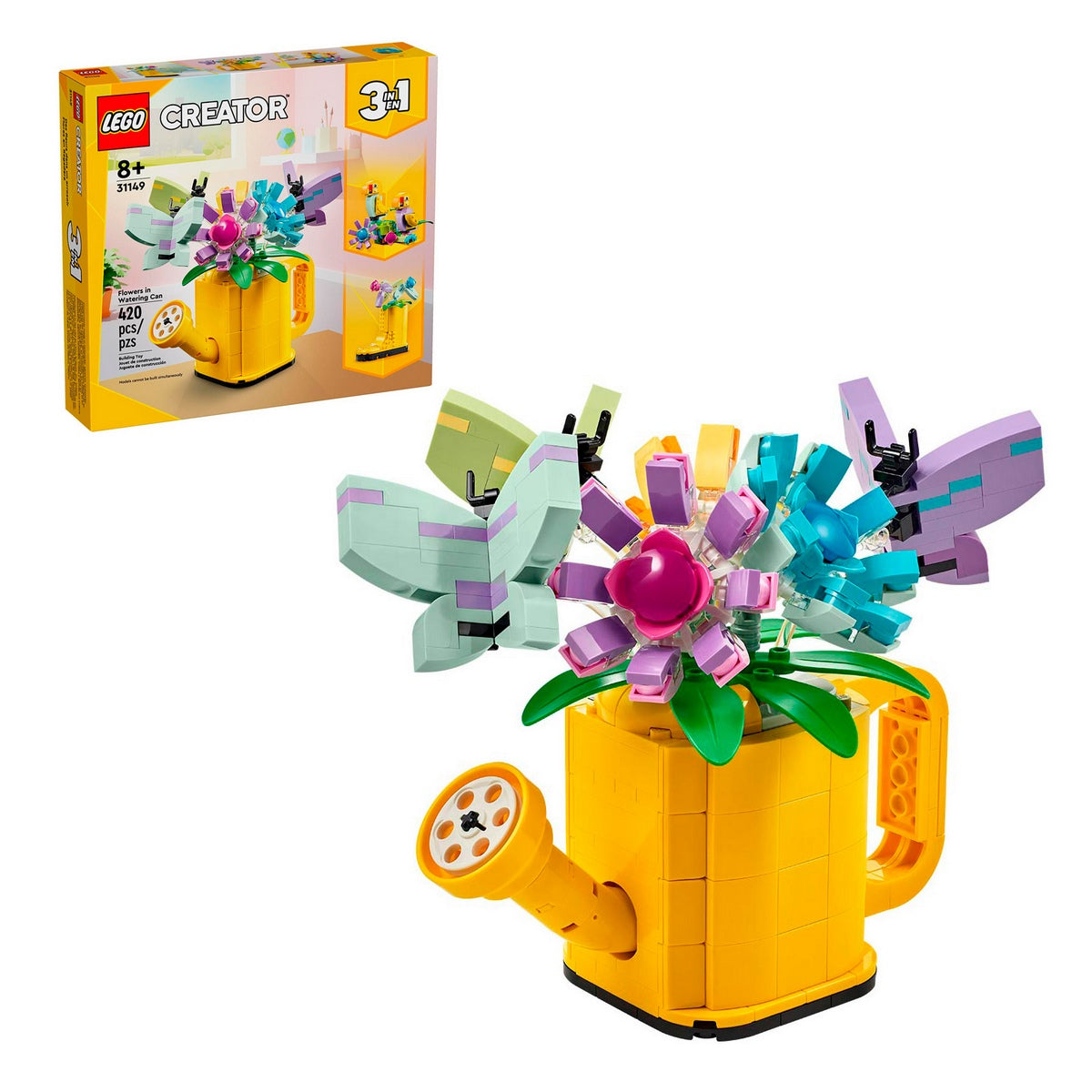 Flores En Regadera Lego Creator